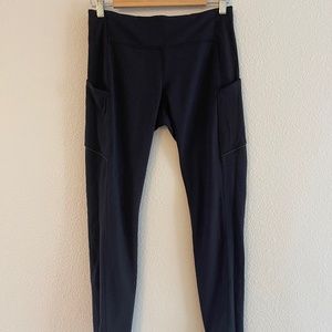 Womens Black Lululemon Leggings